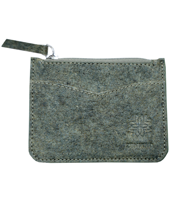 Vegan Pocket Card Holder | Natural Card Holder made of coconut leather