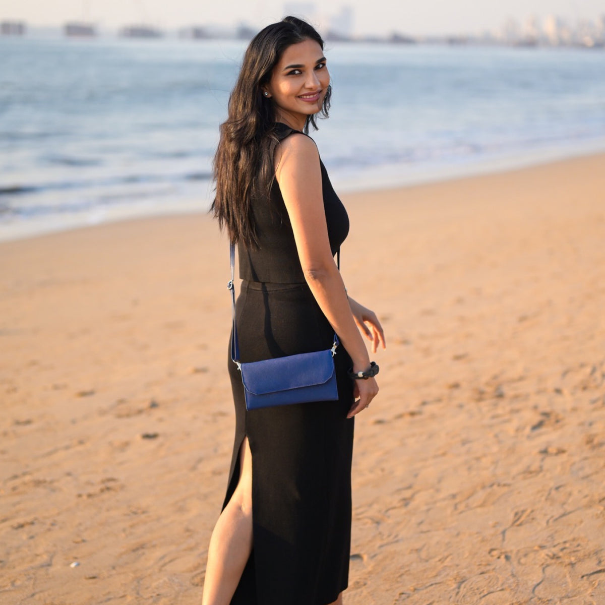 ZenKind Aura Flap Crossbody Bag – EORI Eucalyptus Vegan Leather