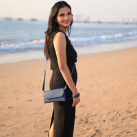 ZenKind Aura Flap Crossbody Bag – EORI Eucalyptus Vegan Leather