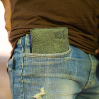 Vegan Mens Wallet | Natural Mens Wallet made of coconut leather