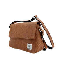 Vegan Cross-body Bag | Natural Sling bag made of coconut leather