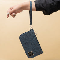 Vegan Hand Wristlet | Natural Wristlet made of coconut leather