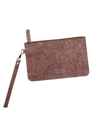 Vegan hand wristlet| Double Sided Wristlet made of coconut leather