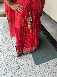 Upcycled Navratri Clip