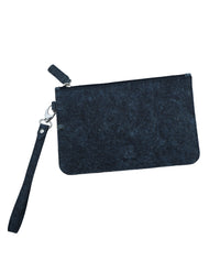 Vegan hand wristlet| Double Sided Wristlet made of coconut leather