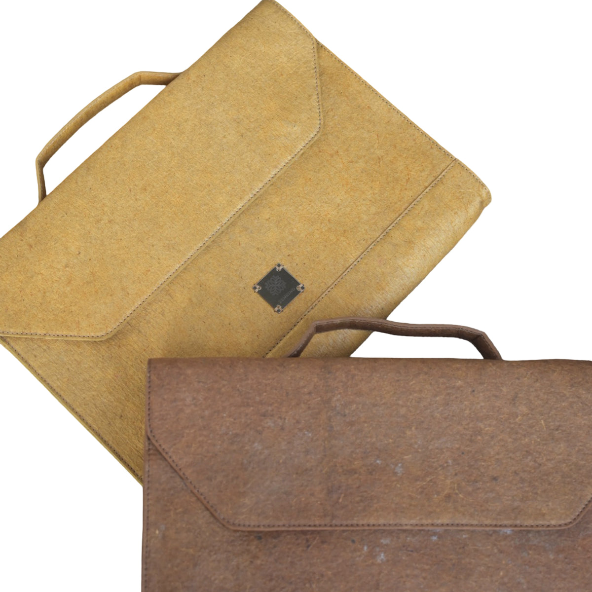 Vegan Unisex Laptop Bag | Natural Laptop Bag made of coconut leather