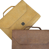 Vegan Unisex Laptop Bag | Natural Laptop Bag made of coconut leather
