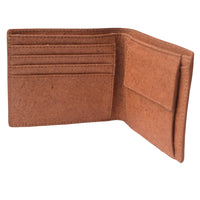 Vegan Mens Wallet | Natural Mens Wallet made of coconut leather