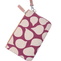 Vegan hand wristlet| Double Sided Wristlet made of coconut leather