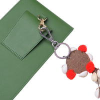 ZenKind Groove Snap Phone Pouch – EORI Eucalyptus Vegan Leather