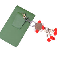ZenKind Groove Snap Phone Pouch – EORI Eucalyptus Vegan Leather