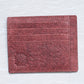 Red Natural Card Holder of Zenkindstore