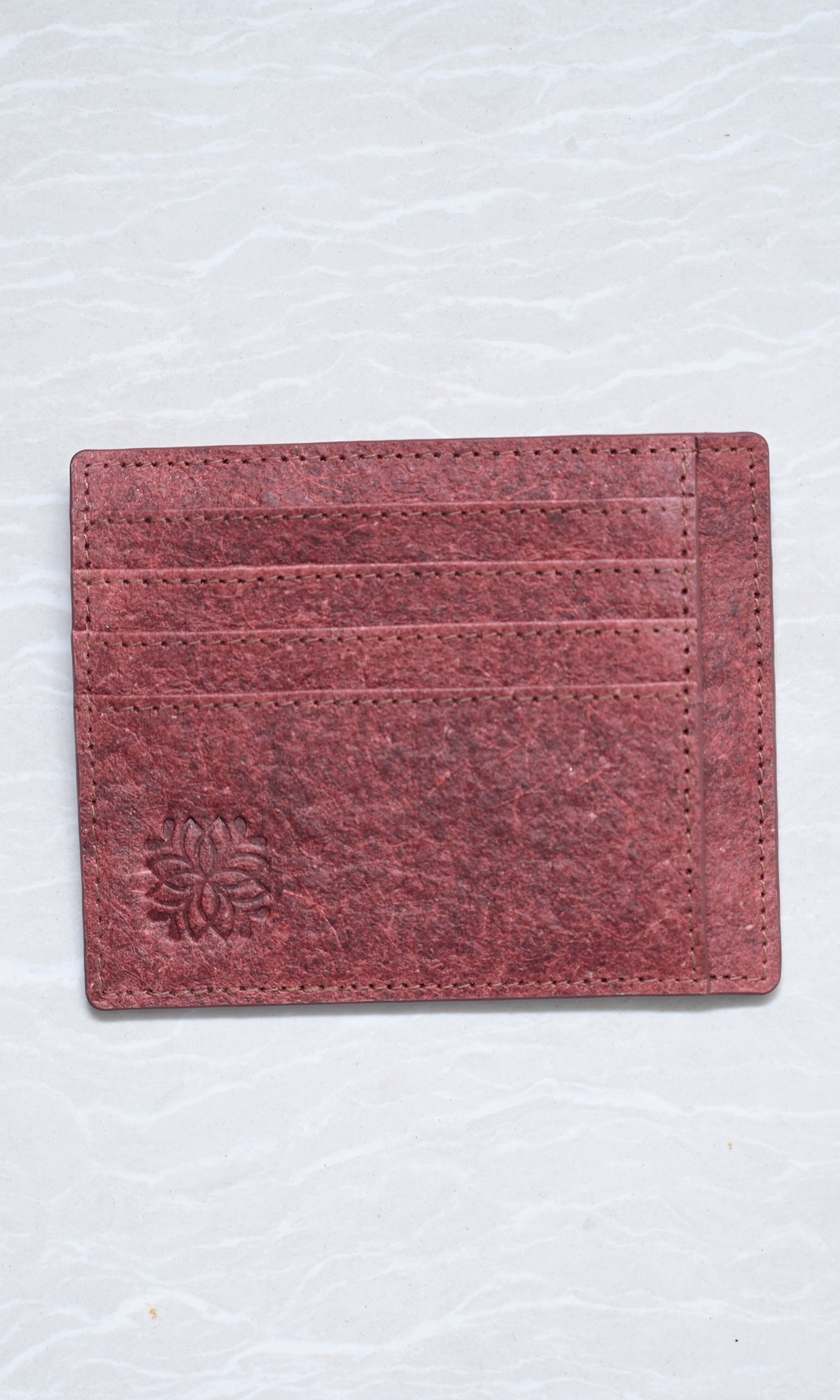 Red Natural Card Holder of Zenkindstore